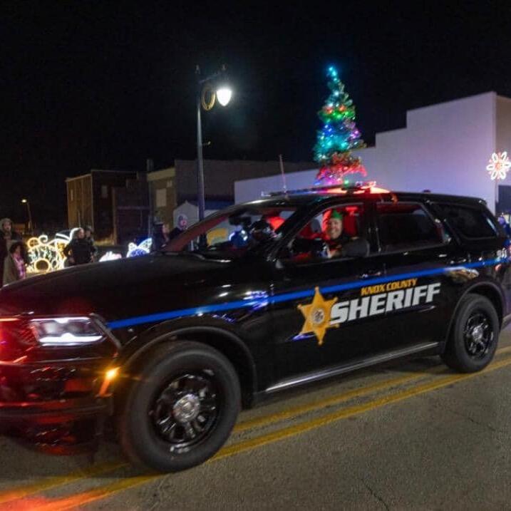 Deputy King in the Christmas Parade