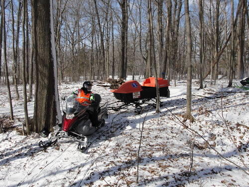 snow mobile training